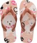 Havaianas teenslippers rosé Meisjes Rubber 35 36 - Thumbnail 5