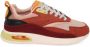 Hoff Rode Lage Sneakers Maracana Stijl Multicolor Dames - Thumbnail 3