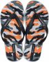 Ipanema Classic Kids teenslippers met printopdruk grijs zwart oranje - Thumbnail 3