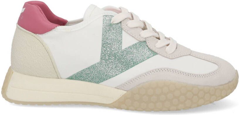 Keh Noo KW 9312 white sage pink Wit