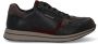 Mephisto Sneaker Gilford Zwart Grijs Bordeaux Combi - Thumbnail 2