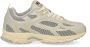 Mercer Amsterdam Mercer The Re-Run Champagne creme Beige Mesh Lage sneakers Dames - Thumbnail 4