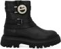 Nubikk Fae Maryn Jr chunky leren enkelboots zwart - Thumbnail 4