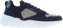 NUBIKK Lage Sneakers Heren Roque Road Wave Maat: 40 Materiaal: Nubuck Kleur: Blauw - Thumbnail 2