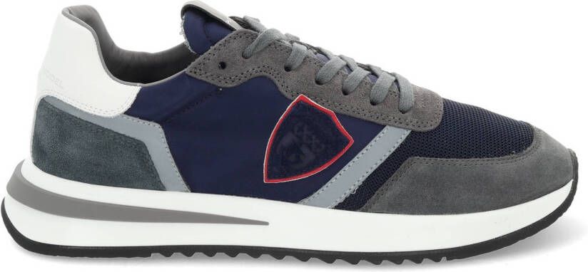 Philippe Model Tropez 2.1 low anthracite bleu Multi grijs