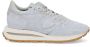 Philippe Model Dames Sneakers Tropez Haute Low Gris blue Lichtblauw - Thumbnail 3