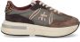 Premiata Bruine Sneakers met Multicolor Ontwerp Multicolor Dames - Thumbnail 3