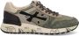 Premiata Groene Nylon Suède Mick Sneakers Gray Heren - Thumbnail 4