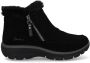 Skechers Relaxed Fit Easy Going Cool Zip! Boots Dames Zwart - Thumbnail 2