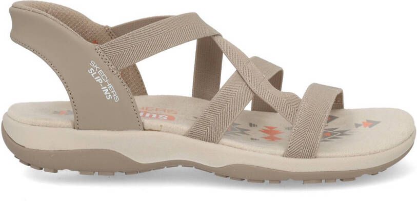 Skechers Reggae slim stretch flex TPE Beige