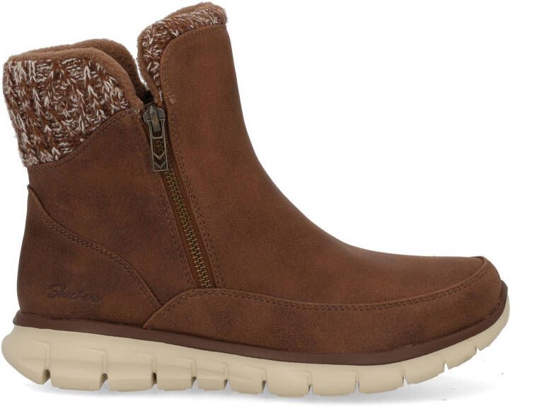 Skechers Synergy-Lovely collab 167941 BRN Cognac