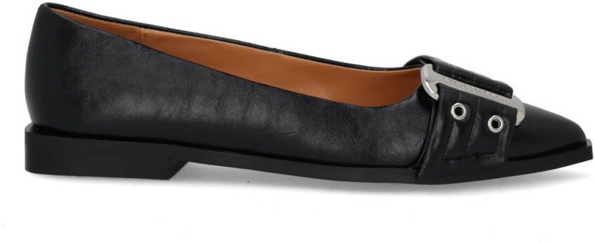 Steve Madden Grail ballerina black Zwart