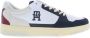 Tommy Hilfiger Sneakers van gemengde materialen met reliëf monogram White Heren - Thumbnail 6