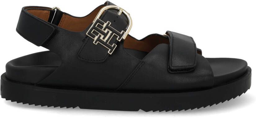 Tommy Hilfiger Sporty sandal BDS black Zwart