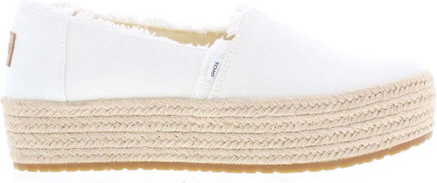 Toms Valencia 10019820 white Wit