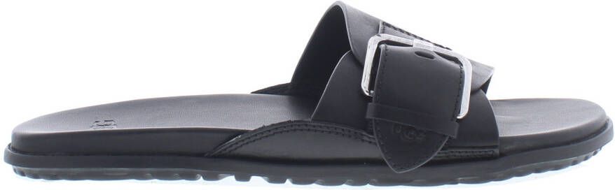 Ugg Solivan buckle slide 1128630 BLLE Zwart