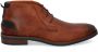 Van Lier Amalfi leren veterschoenen cognac - Thumbnail 2