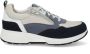 XSENSIBLE Lage Sneakers Dames Grenoble Maat: 42 Materiaal: Leer Kleur: Blauw - Thumbnail 2