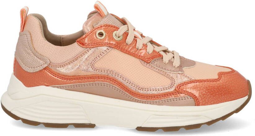 Xsensible Dames Veterschoenen Milau Soft Coral Combi Rose