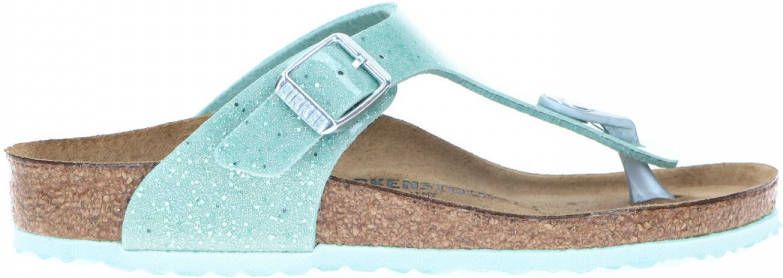 Woud Canberra Kluisje Birkenstock Cosmic Sparkle sandaal Sandalen Meisje groen - Schoenen.nl