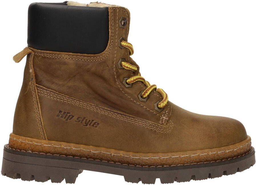 HIP Style Veterboot Jongens Bruin