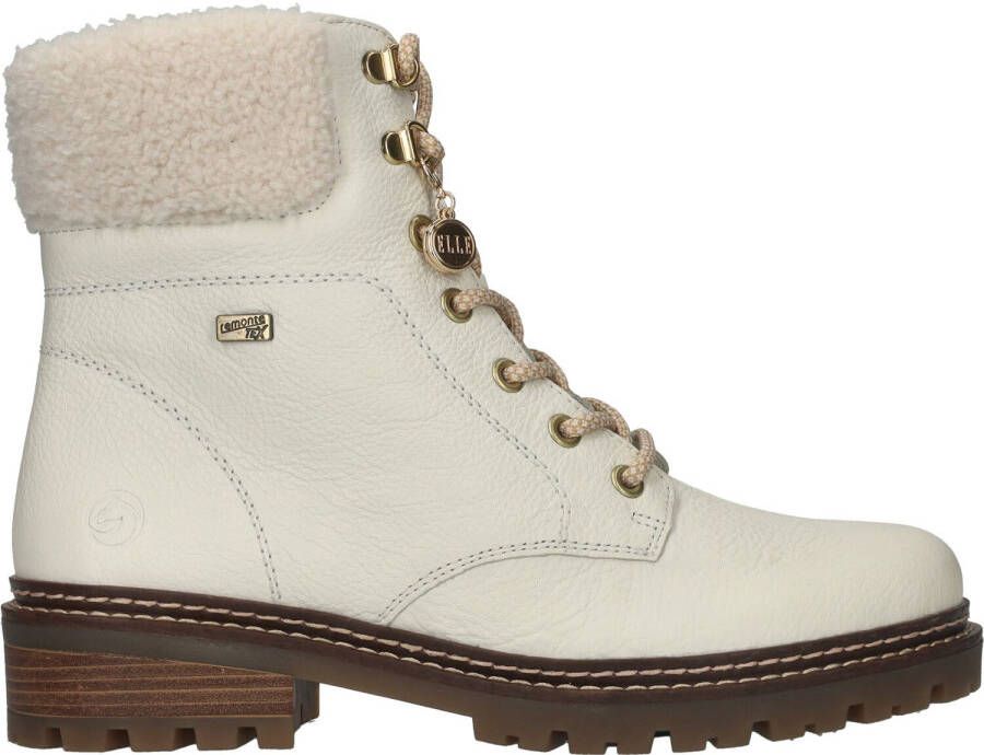 Remonte Dorndorf Remonte Veterboot Dames Wit Beige