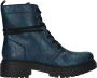 PUMA Rebound v6 Mid Sneakers blauw Synthetisch - Thumbnail 4