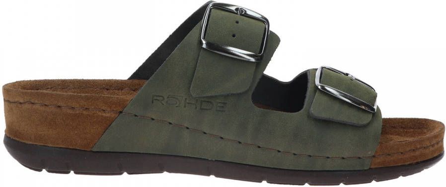 Rohde Slippers Groen