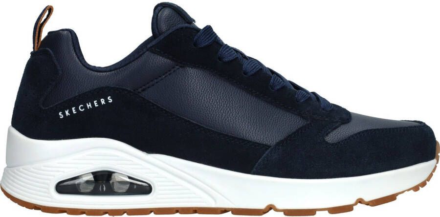 Skechers Uno Stacre Sneaker Heren Blauw