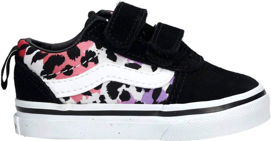 Vans Ward V Klittenband Sneaker Meisjes Zwart Multi