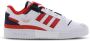 Adidas Originals Forum Exhibit Low Schoenen Cloud White Red Legend Ink Dames - Thumbnail 3