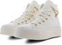 Converse Chuck Taylor All Star Lift Egret Thriftshop Yellow - Thumbnail 14