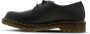 Dr. Martens Iconische 1461 platte schoenen in zacht Virginia leer Black Dames - Thumbnail 14