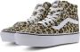 VANS Filmore Hi Platform Animal sneakers met panterprint camel wit - Thumbnail 10