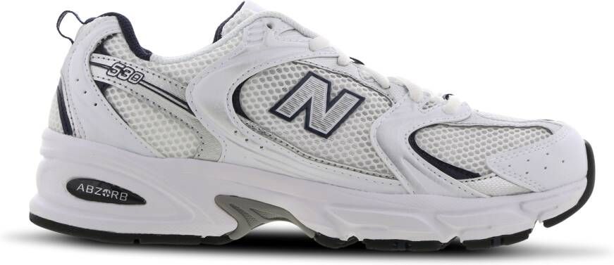 new balance white 530 sneakers