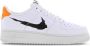 Nike Air Force 1 07 White Black Summit White Magma Orange Schoenmaat 45 1 2 Sneakers DV6483 100 - Thumbnail 1