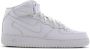 Nike Air Force 1 Mid basisschool Schoenen White Leer Textil Foot Locker - Thumbnail 2