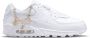 Nike Air Max 90 Premium Lage Sneaker White Dames - Thumbnail 1