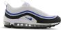 Nike Air Max 97 Lage Sneaker Wit Blauw Zwart Multicolor Heren - Thumbnail 2