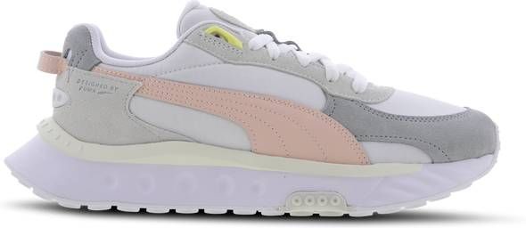 Puma Wild Rider Heren Schoenen White Synthetisch Leer Foot Locker - Foto 4