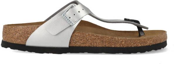 Birkenstock Slippers Gizeh BF 043853 Zilver