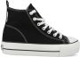 British Knights Kaya Mid Women Zwarte Sneakers Canvas - Thumbnail 3