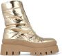 Bronx Evi-ann Front Zip 47379 Enkelboots Enkellaarsjes Dames Goud - Thumbnail 3