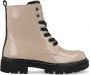 Bullboxer Ajs500 Veterboots Laarzen Met Veters Taupe - Thumbnail 2