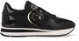 Cruyff Parkrunner Lux Black Gold Zwart Leer Lage sneakers Dames - Thumbnail 4