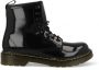 Dr. Martens 1460 Patent Kleuter Tiener leren veterboots zwart Meisjes Leer 30 - Thumbnail 6