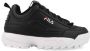 Fila sneakers zwart Jongens Meisjes Imitatieleer Logo 36 - Thumbnail 4