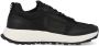 G-Star G Star Raw Theq Run Lgo Mtc M Lage sneakers Heren Zwart - Thumbnail 3