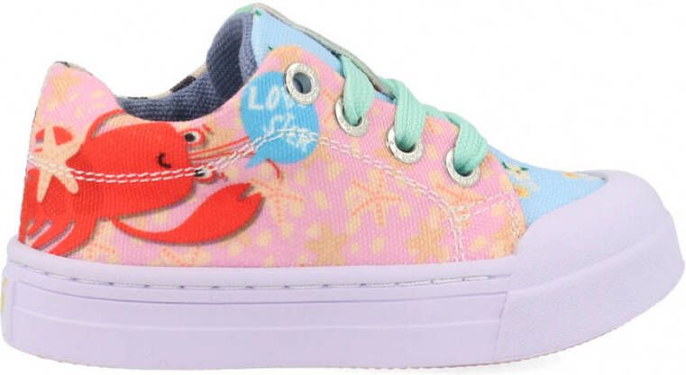 Go Banana's Sneakers GB22SLOBSTER-L Roze Blauw