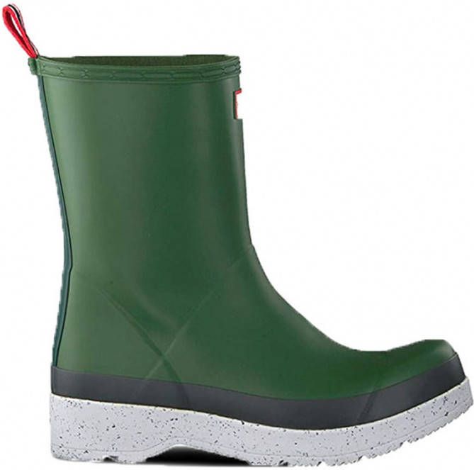 Hunter Heren Laarzen Play Mid Boot Speckle Groen